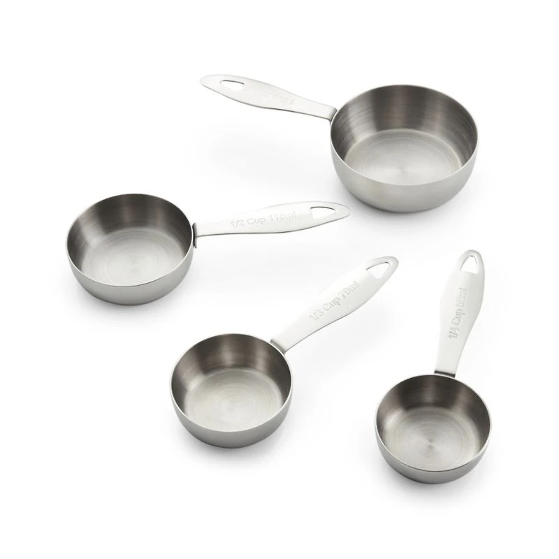 Stainless Steel Measuring Cups, Set of 4