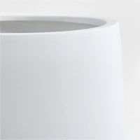 Saabira White 23.25" Tall Indoor/Outdoor Planter