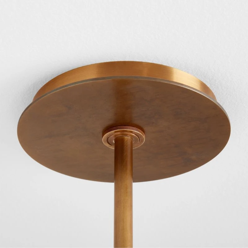 Saintes 5-Light Brass Chandelier Light 29.25"