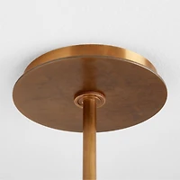 Saintes 5-Light Brass Chandelier Light 29.25"