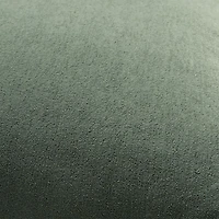 Salvia 22"x22" Green Faux Mohair Throw Pillow with Feather Insert by Athena Calderone