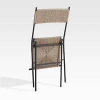 San Onofre Folding Outdoor Wicker Dining Chair