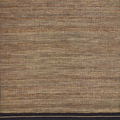 Santa Cruz Jute/Wool Blend Handwoven Black Border Area Rug 10'x14'