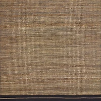Santa Cruz Jute/Wool Blend Handwoven Black Border Area Rug 10'x14'