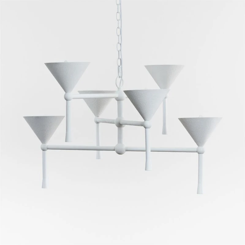 Sardinia 6-Light Plaster Chandelier