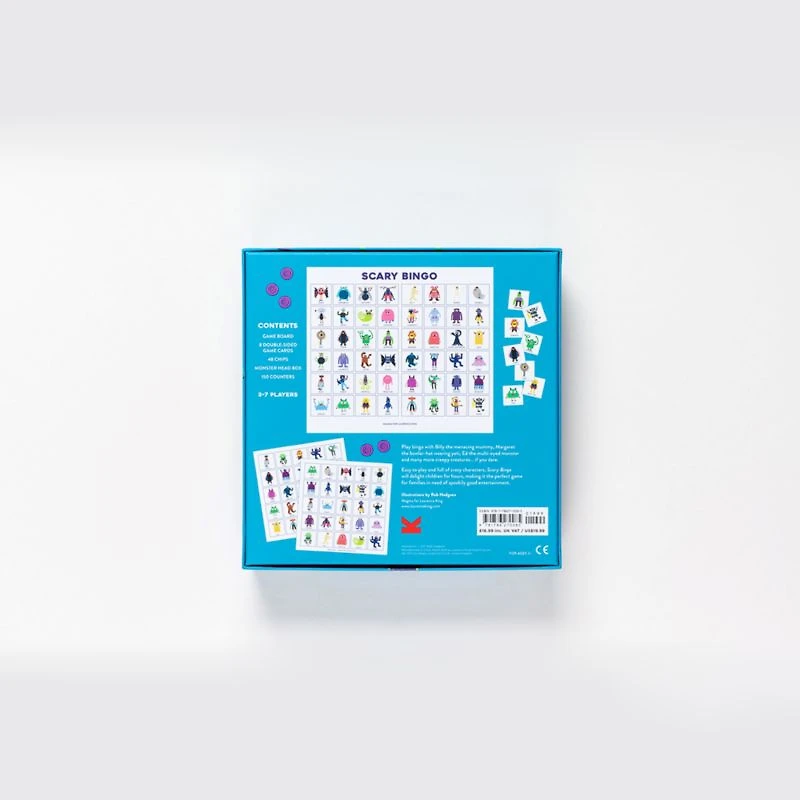 Scary Bingo Kids Halloween Game