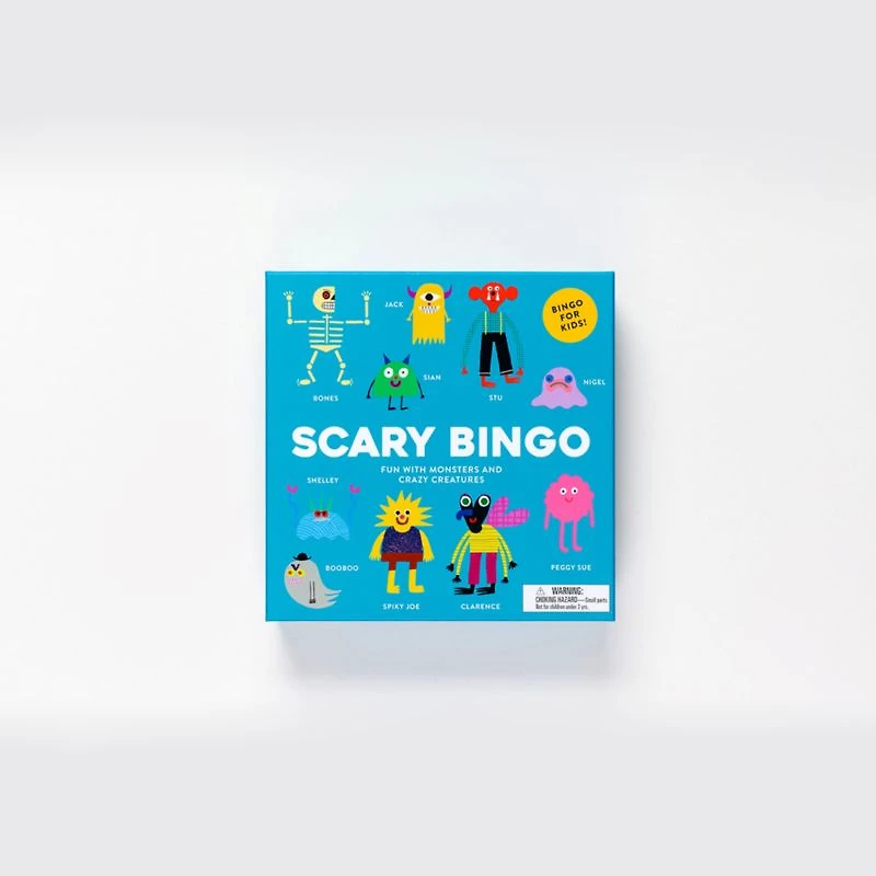 Scary Bingo Kids Halloween Game