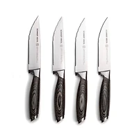 Schmidt Brothers ® Bonded Ash Steak Knives, Set of 4