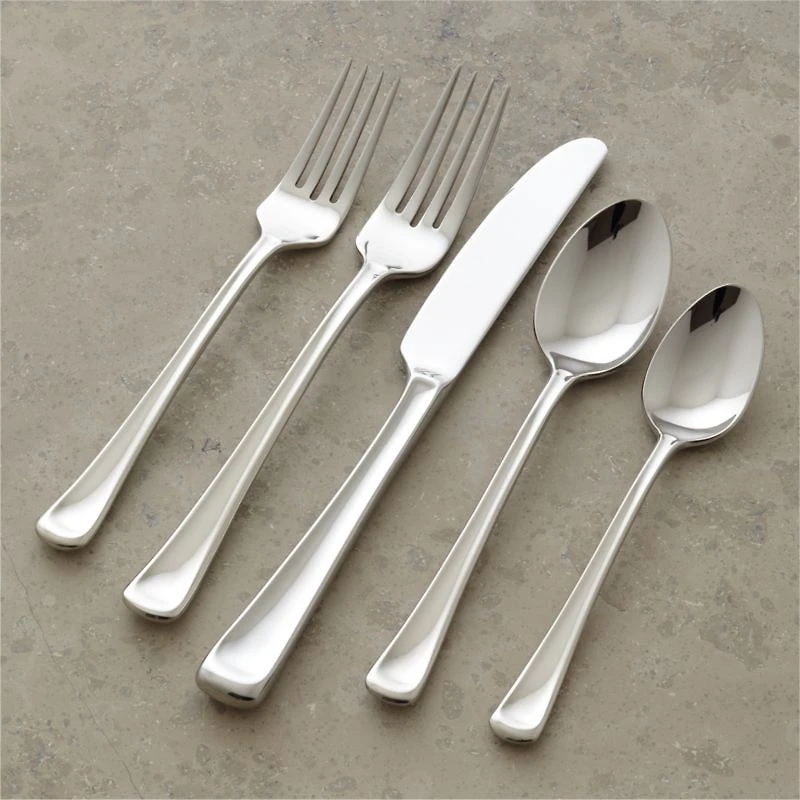 Scoop Mirror 5-Piece Flatware Place Setting