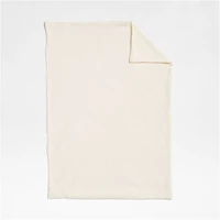 Scoop Pampas Ivory Organic Cotton Gauze Toddler Duvet Cover