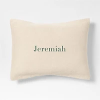 Scoop Undyed Organic Cotton Gauze Kids Pillow Sham