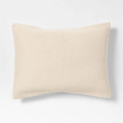 Scoop Undyed Organic Cotton Gauze Kids Pillow Sham
