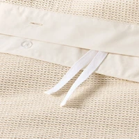 Scoop Undyed Organic Cotton Gauze Kids Full/Queen Duvet Cover