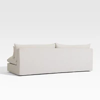 Seascape 84" Upholstered Outdoor Sofa with Throw Pillows