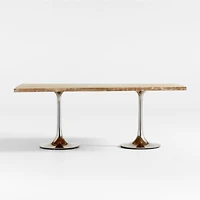 Seb Oak Wood Desk/Dining Table