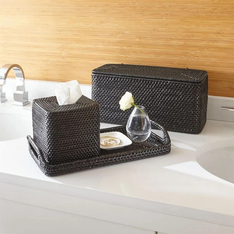 Sedona Black Vanity Tray