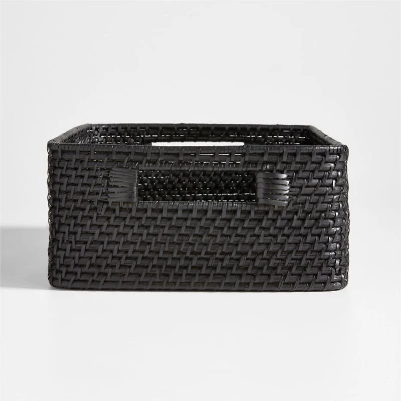 Sedona Black Low Open Tote