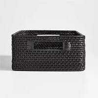 Sedona Black Low Open Tote