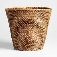Sedona Honey Tapered Waste Basket/Trash Can