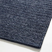 Sedona Performance Hand-Knotted Indoor/Outdoor Navy Blue Area Rug 8'x10'