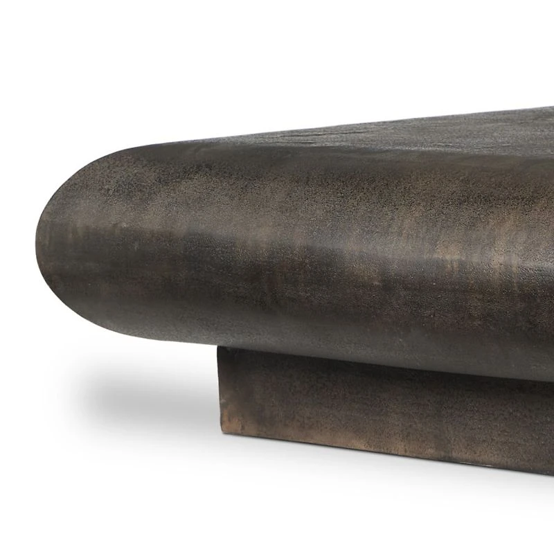 Serenity Distressed Bronze Indoor/Outdoor Coffee Table