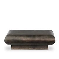 Serenity Distressed Bronze Indoor/Outdoor Coffee Table
