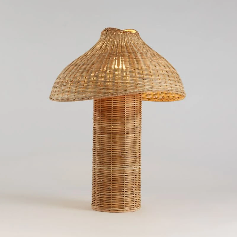 Seta Wicker Table Lamp