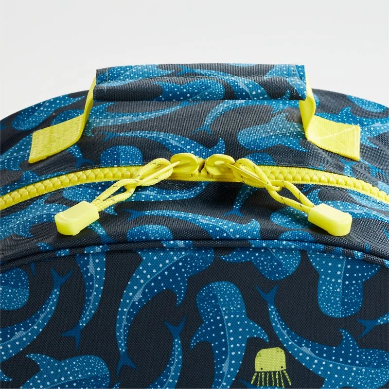 Shark Attack Large Kids Backpack with Side Pockets