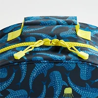 Shark Attack Large Kids Backpack with Side Pockets