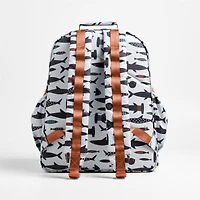 Dreamer Shark School Large Kids Backpack with Side Pockets