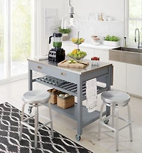 Carter Stainless 2-Tier Fruit Basket