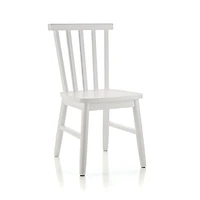 Set of 4 Shore White Wood Kids Play Chair