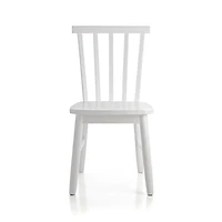 Set of 4 Shore White Wood Kids Play Chair