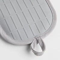Silicone Grey Pot Holder