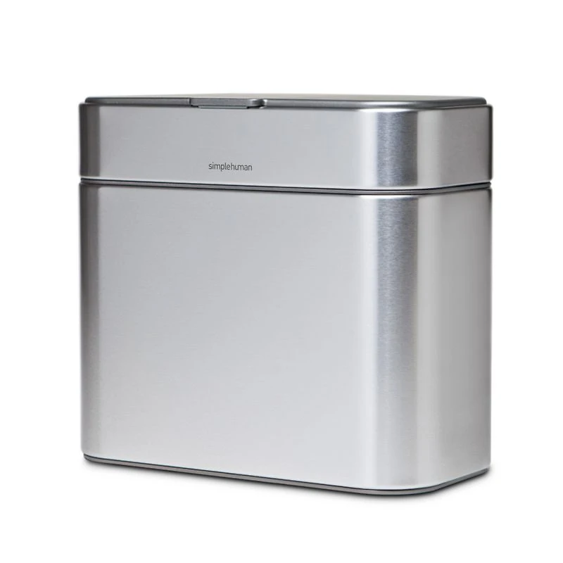 Simplehuman 4 Liter Compost Caddy, Brushed Stainless Steel