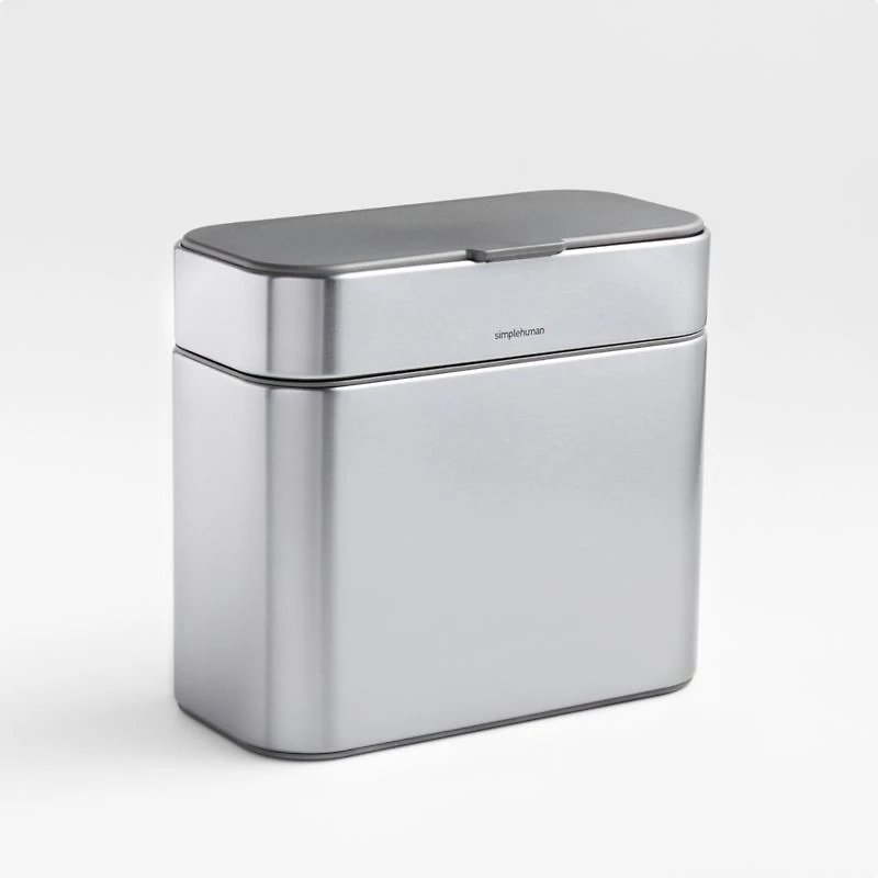 Simplehuman 4 Liter Compost Caddy, Brushed Stainless Steel
