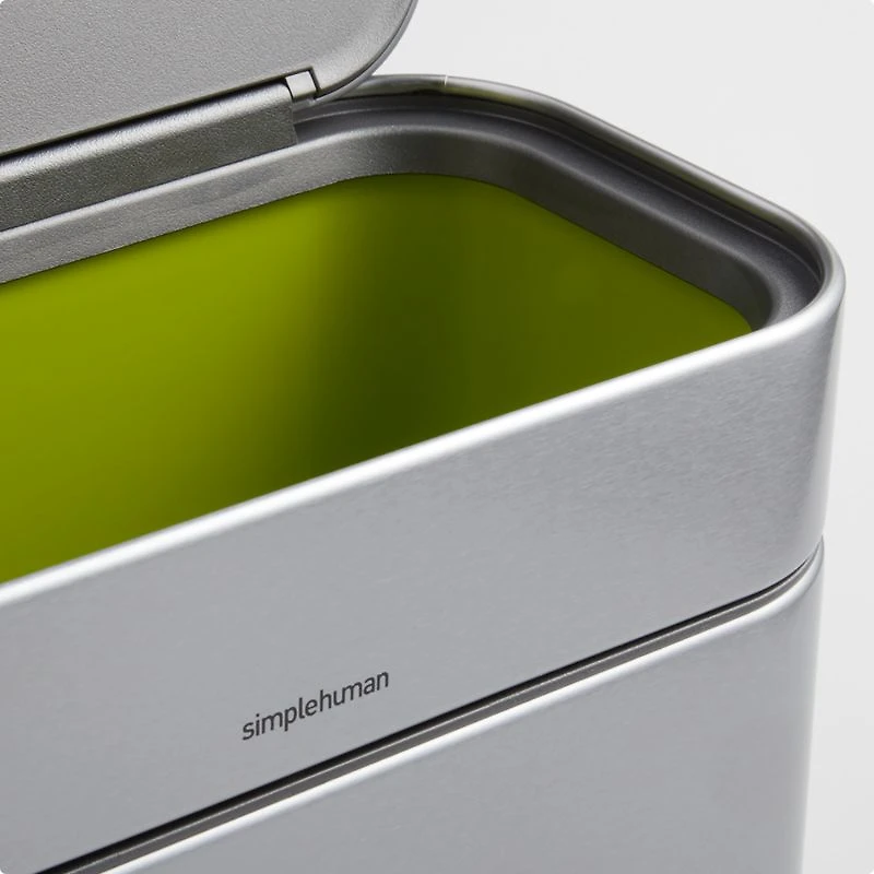 Simplehuman 4 Liter Compost Caddy, Brushed Stainless Steel