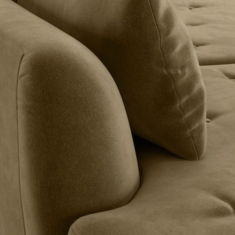 Sinuous 2-Piece Double Chaise Sectional Sofa by Athena Calderone