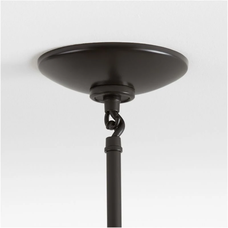 Sirocco Small Ripple Glass Pendant Light
