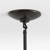 Sirocco Small Ripple Glass Pendant Light