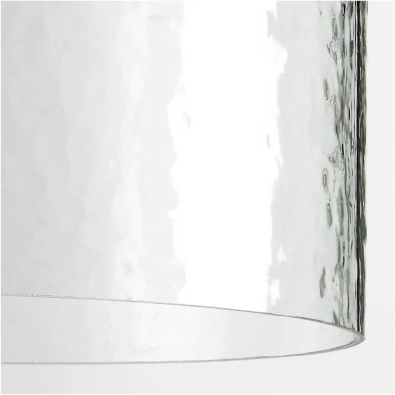 Sirocco Small Ripple Glass Pendant Light
