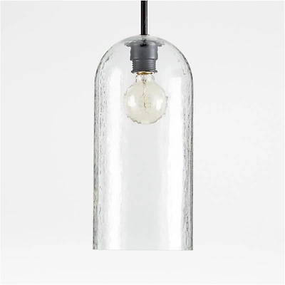 Sirocco Small Ripple Glass Pendant Light