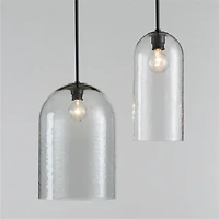 Sirocco Small Ripple Glass Pendant Light