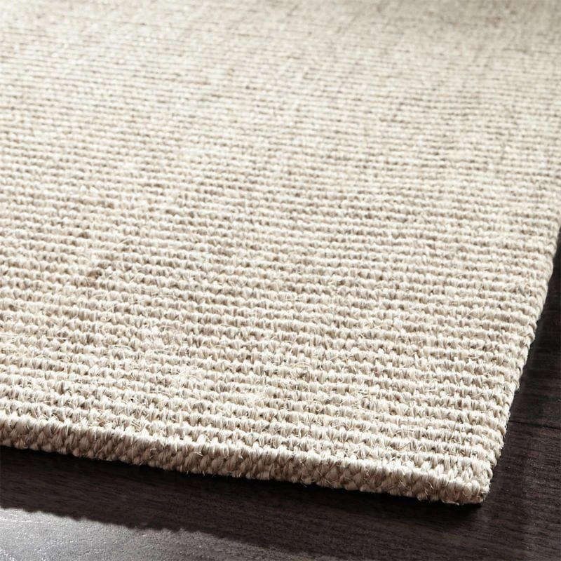 Sisal Linen Beige Area Rug 8'x10'