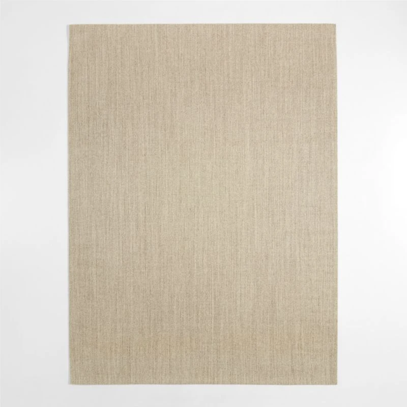 Sisal Linen Beige Area Rug 8'x10'