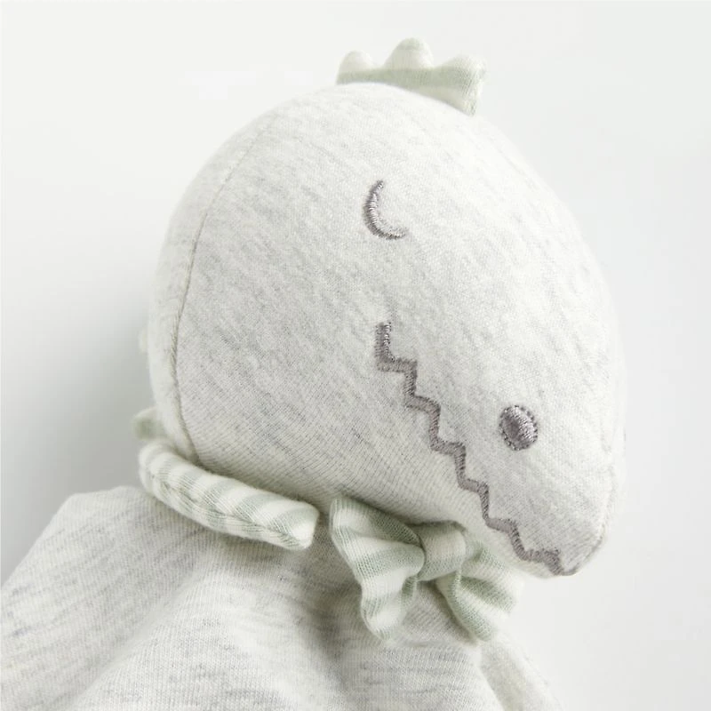 Sleepy Dino Baby Lovey Blanket
