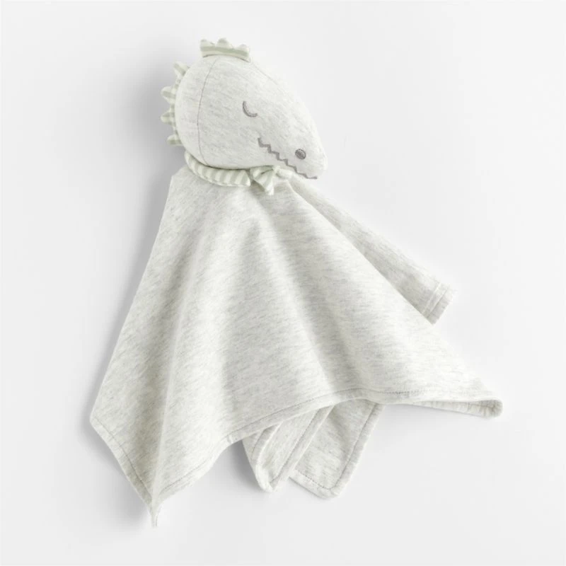 Sleepy Dino Baby Lovey Blanket