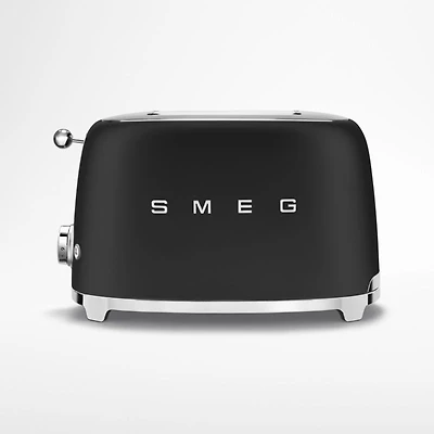 SMEG Black 2-Slice Retro Toaster
