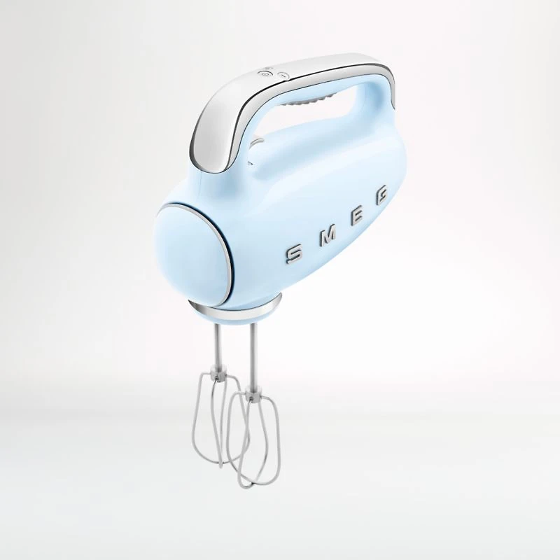 SMEG Pastel Blue 9-Speed Hand Mixer