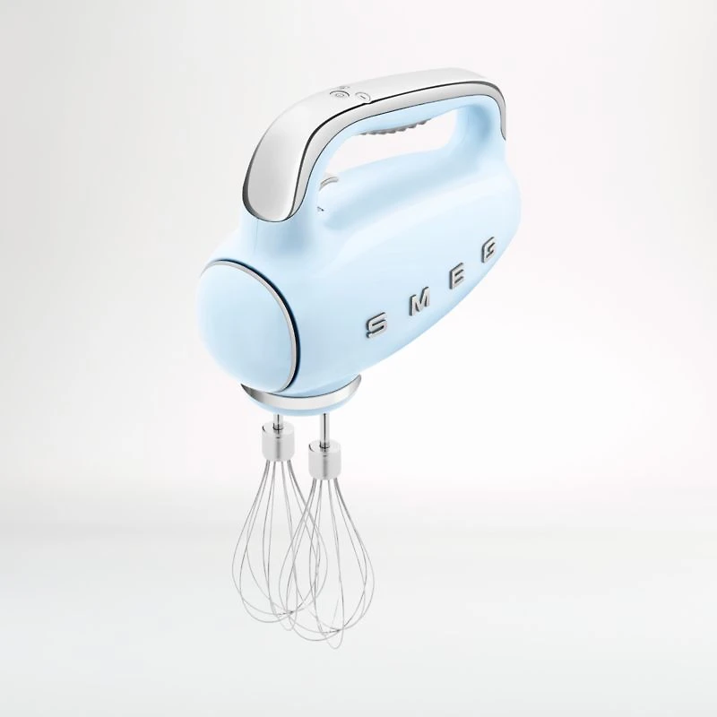SMEG Pastel Blue 9-Speed Hand Mixer